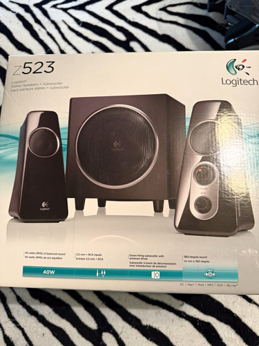 Logitech z523 wired - 2.1,